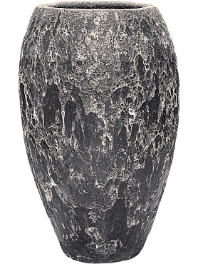 Кашпо Baq lava emperor relic black