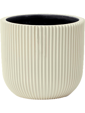Кашпо Capi nature groove special planter ball beige