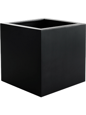 Кашпо Argento cube black