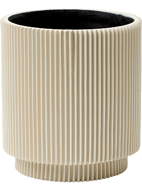 Кашпо Capi nature groove special vase cylinder beige