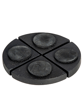 Подножки Fiberstone pot feet black (set of 4)