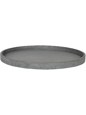 Поддон Fiberstone saucer round s grey