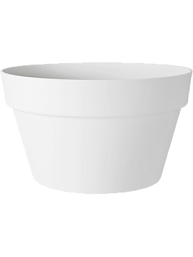 Кашпо Loft urban bowl white