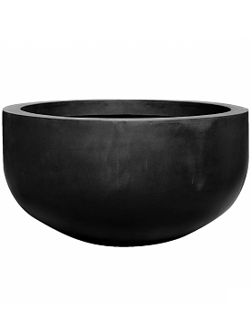 Кашпо Fiberstone city bowl m black