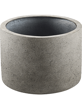 Кашпо Grigio cylinder natural-concrete