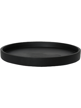 Поддон Fiberstone saucer round xs black