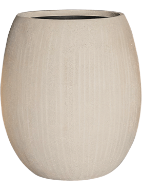 Кашпо Baq polystone coated plain balloon natural (with liner)