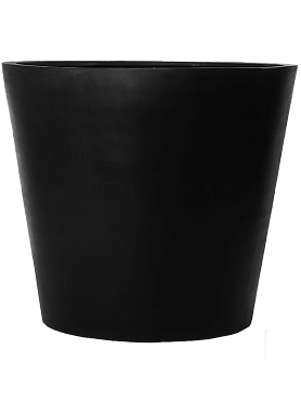 Кашпо Fiberstone jumbo bucket l black