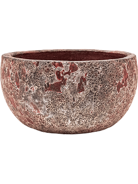 Кашпо Baq lava bowl relic pink
