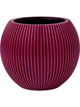 Кашпо Capi nature groove special vase ball purple
