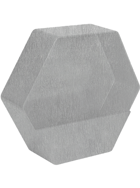 Кашпо Multivorm hexagoon wallplanter matt