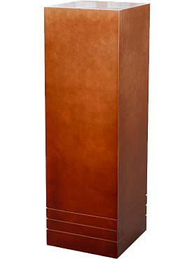 Пьедестал (metallic) pedestal wood matte copper