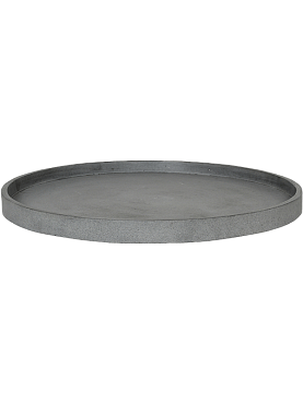 Поддон Fiberstone saucer round m grey