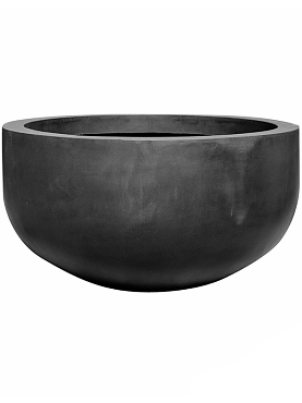 Кашпо Fiberstone city bowl l black