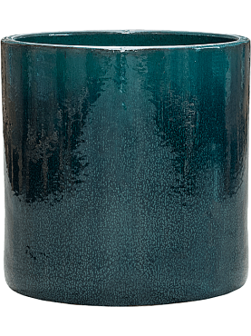 Кашпо Cylinder pot ocean blue