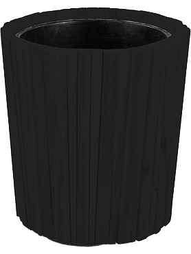 Кашпо Marrone verticale pot black