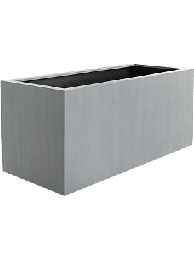 Кашпо Argento box natural grey