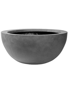 Кашпо Fiberstone vic bowl s grey