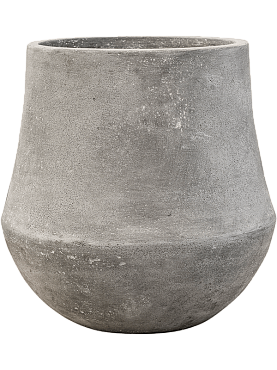 Кашпо Baq polystone coated plain darcy raw grey