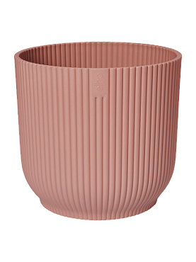 Кашпо Vibes fold round mini delicate pink