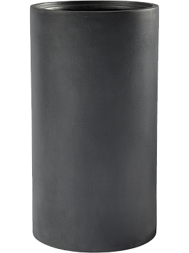 Кашпо Baq basic cylinder dark grey (with технический горшок)