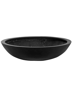 Кашпо Fiberstone jumbo bowl m black
