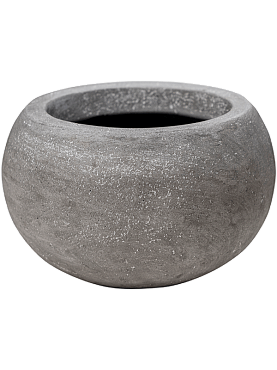 Кашпо Baq polystone plain bowl grey