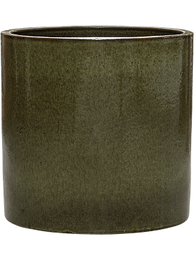 Кашпо Cylinder pot green