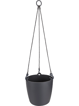 Кашпо подвесное Brussels® hanging basket anthracite