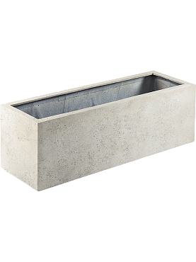 Кашпо Grigio small box antique white-concrete