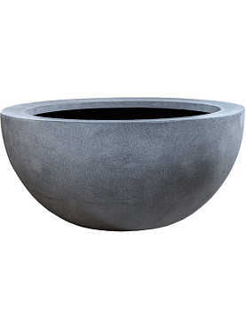 Кашпо Fiberstone vic bowl m grey