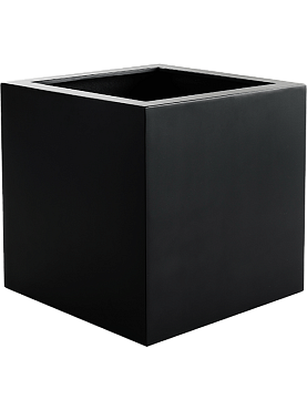 Кашпо Argento cube black