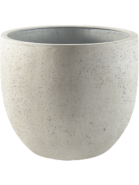 Кашпо Grigio new egg pot antique white-concrete