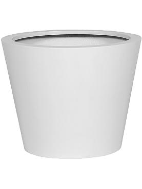 Кашпо Fiberstone bucket s matt white