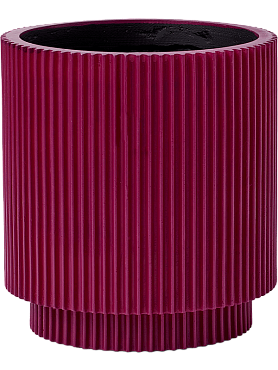 Кашпо Capi nature groove special vase cylinder purple