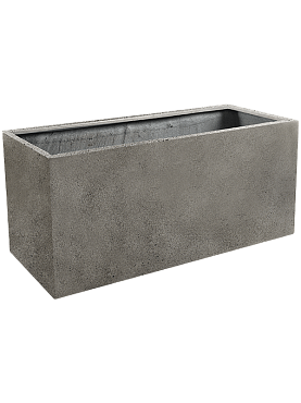 Кашпо Grigio box natural-concrete