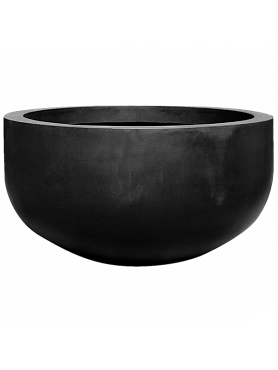Кашпо Fiberstone city bowl s black
