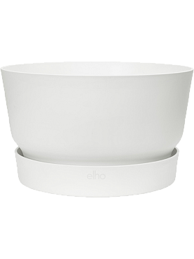 Кашпо Greenville bowl white