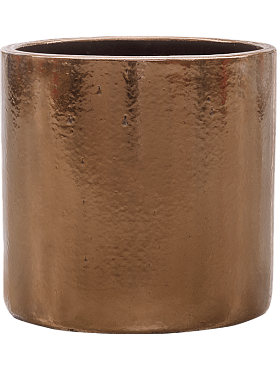 Кашпо Cylinder pot gold